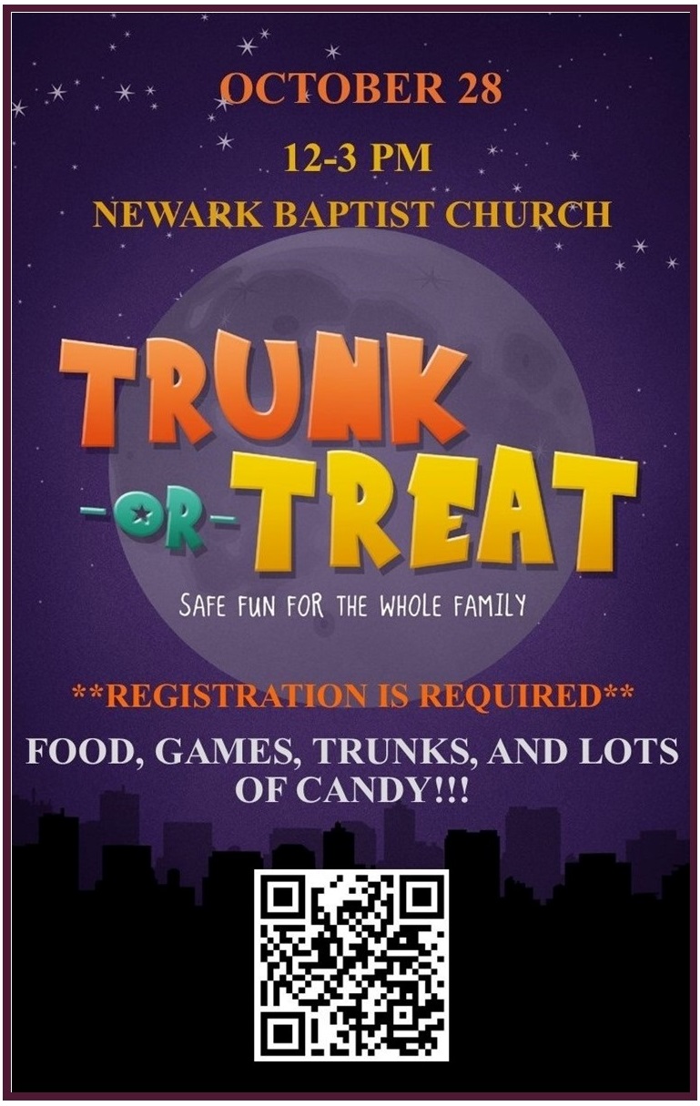 Trunk or Treat 2023 – Newark Baptist Church at Fair Hill